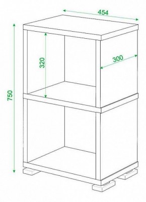 Стеллаж Домино СБ-15/2 в Салехарде - salekhard.mebel24.online | фото 2