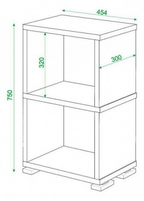 Стеллаж Домино СБ-15/2 в Салехарде - salekhard.mebel24.online | фото 3