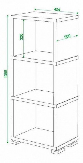 Стеллаж Домино СБ-15/3 в Салехарде - salekhard.mebel24.online | фото 2