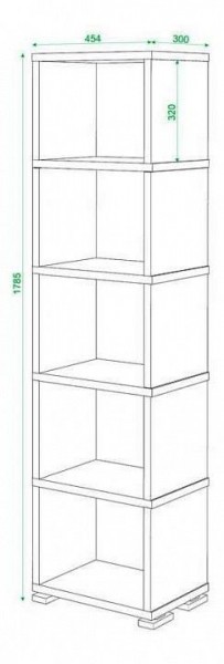 Стеллаж Домино СБ-15/5 в Салехарде - salekhard.mebel24.online | фото 3