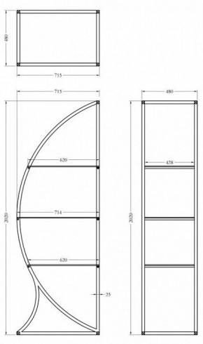 Стеллаж KFG087 в Салехарде - salekhard.mebel24.online | фото 6