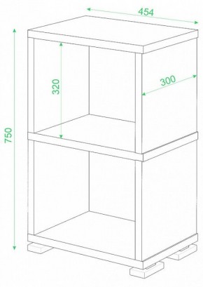 Стеллаж-колонка Домино СБ-15/2 в Салехарде - salekhard.mebel24.online | фото 2