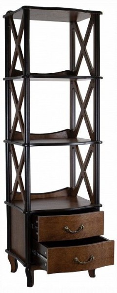 Стеллаж комбинированный Джульетта-3 в Салехарде - salekhard.mebel24.online | фото 6