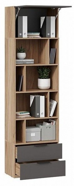 Стеллаж комбинированный Порто Исп. 2 ТД-393.07.20 в Салехарде - salekhard.mebel24.online | фото 4
