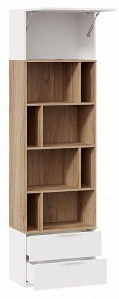Стеллаж комбинированный Порто Исп. 2 ТД-393.07.20 в Салехарде - salekhard.mebel24.online | фото 2