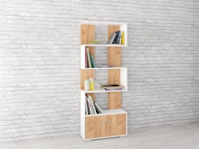 Стеллаж Ромео-2 дуб крафт золотой/белый в Салехарде - salekhard.mebel24.online | фото