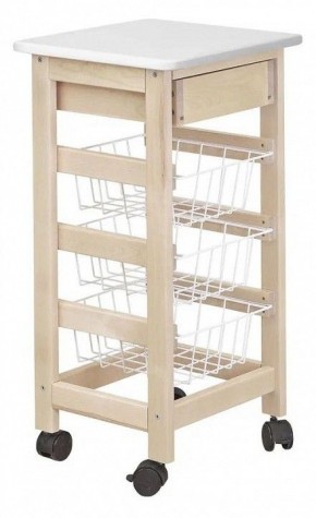 Стеллаж С ящиком и корзинами в Салехарде - salekhard.mebel24.online | фото 2