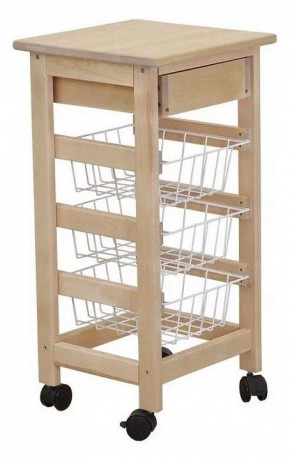 Стеллаж С ящиком и корзинами в Салехарде - salekhard.mebel24.online | фото 3