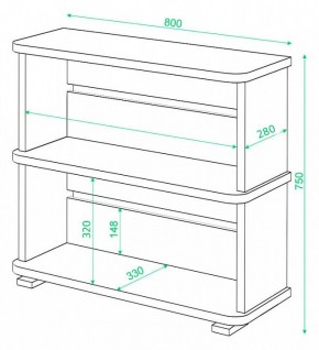 Стеллаж СБ-25/2 в Салехарде - salekhard.mebel24.online | фото 2