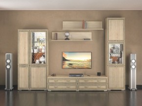 Стенка Ливорно дуб сонома в Салехарде - salekhard.mebel24.online | фото 2