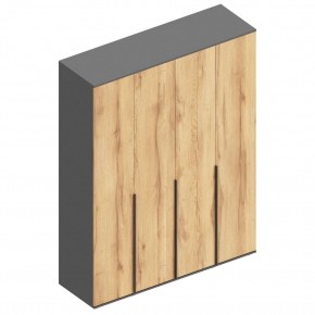 СТИЛ Шкаф 4-ств для одежды в Салехарде - salekhard.mebel24.online | фото 1