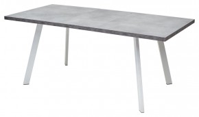 Стол BRICK M 140 Бетон Портленд/ Белый М-City в Салехарде - salekhard.mebel24.online | фото 1
