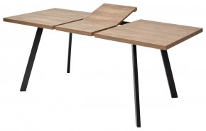 Стол BRICK M 140 Дуб Канзас/ Черный М-City в Салехарде - salekhard.mebel24.online | фото 8