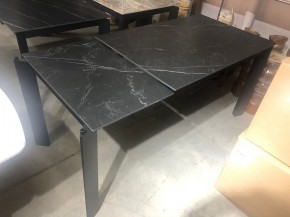 Стол CORNER 120 MATT BLACK MARBLE SOLID CERAMIC / BLACK, ®DISAUR в Салехарде - salekhard.mebel24.online | фото 12