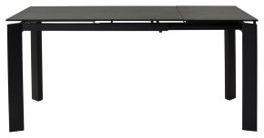 Стол CORNER 120 MATT BLACK MARBLE SOLID CERAMIC / BLACK, ®DISAUR в Салехарде - salekhard.mebel24.online | фото 3