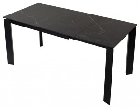 Стол CORNER 120 MATT BLACK MARBLE SOLID CERAMIC / BLACK, ®DISAUR в Салехарде - salekhard.mebel24.online | фото 4