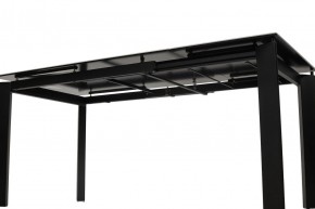 Стол CORNER 120 MATTE STATUARIO Белый мрамор матовый керамика, стекло/ черный каркас, ®DISAUR в Салехарде - salekhard.mebel24.online | фото 9