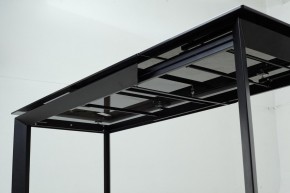Стол CREMONA 140 KL-99 Белый мрамор матовый, итальянская керамика / черный каркас, ®DISAUR в Салехарде - salekhard.mebel24.online | фото 13
