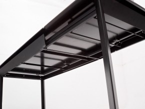 Стол CREMONA 140 MATTE STATUARIO Белый мрамор матовый, керамика/ черный каркас, ®DISAUR в Салехарде - salekhard.mebel24.online | фото 7