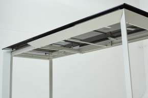Стол CREMONA 160 KL-188 Контрастный мрамор / белый каркас, ®DISAUR в Салехарде - salekhard.mebel24.online | фото 9