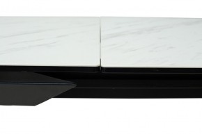 Стол CREMONA 180 KL-99 Белый мрамор матовый, итальянская керамика / черный каркас, ®DISAUR в Салехарде - salekhard.mebel24.online | фото 12