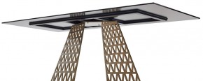 Стол ENNA 220 KL-188 Контрастный мрамор матовый, итальянская керамика/ каркас цвета шампань, ®DISAUR в Салехарде - salekhard.mebel24.online | фото 12