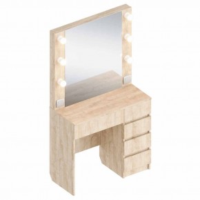 Стол гримерный - 2 (зеркало + стол) в Салехарде - salekhard.mebel24.online | фото 2
