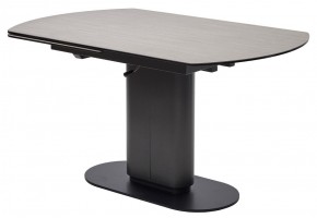 Стол KAI 140 TL-110 поворотная система раскладки, испанская керамика / Темно-серый / Черный, ®DISAUR в Салехарде - salekhard.mebel24.online | фото 1