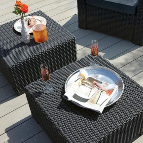 Стол Калифорния (California table) коричневый в Салехарде - salekhard.mebel24.online | фото