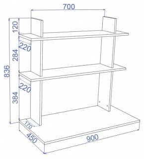 Стол компьютерный Cross СтТ2 в Салехарде - salekhard.mebel24.online | фото 2