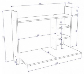Стол компьютерный Cross СтТ4 в Салехарде - salekhard.mebel24.online | фото 3
