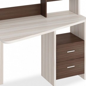 Стол компьютерный Домино Лайт СКЛ-Трап120+НКЛ-120 в Салехарде - salekhard.mebel24.online | фото 2