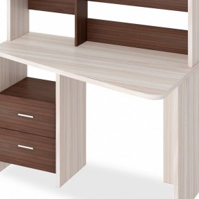 Стол компьютерный Домино Лайт СКЛ-Трап120+НКЛ-120 в Салехарде - salekhard.mebel24.online | фото 2