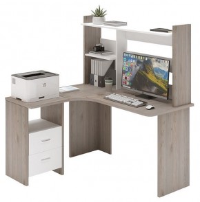 Стол компьютерный Домино Lite СКЛ-Угл130+НКЛ-130 в Салехарде - salekhard.mebel24.online | фото 2