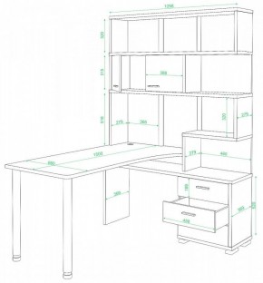 Стол компьютерный Домино нельсон СР-420/150 в Салехарде - salekhard.mebel24.online | фото 2