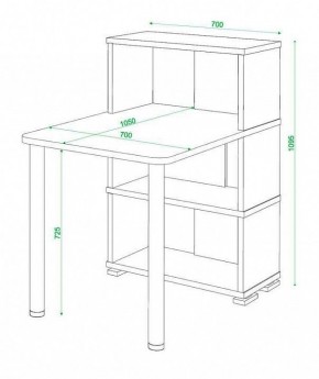 Стол компьютерный Домино СБ-10М3 в Салехарде - salekhard.mebel24.online | фото 3