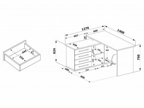 Стол компьютерный КСТ-109Л в Салехарде - salekhard.mebel24.online | фото 4