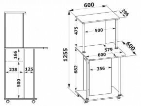 Стол компьютерный КСТ-12 в Салехарде - salekhard.mebel24.online | фото 3