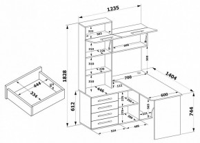 Стол компьютерный КСТ-14П в Салехарде - salekhard.mebel24.online | фото 8