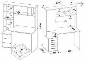 Стол компьютерный КСТ-16 в Салехарде - salekhard.mebel24.online | фото 3