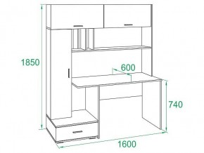 Стол компьютерный КСТ-17 в Салехарде - salekhard.mebel24.online | фото 6