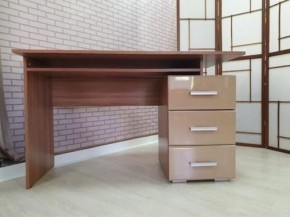 Стол компьютерный Симба Ясень шимо-Кофе с молоком в Салехарде - salekhard.mebel24.online | фото 2