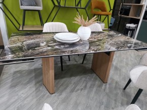 Стол МОЦАРТ 200 AMADEUS POLISHED, керамика / Дуб монтана М-City в Салехарде - salekhard.mebel24.online | фото 2