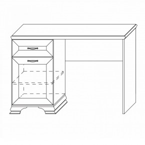 Стол письменный 1200 Сиена в Салехарде - salekhard.mebel24.online | фото 4