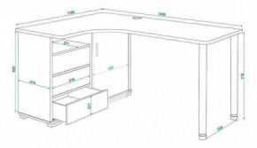 Стол письменный Домино СР-145СМ в Салехарде - salekhard.mebel24.online | фото 5