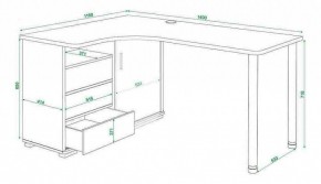 Стол письменный Домино СР-145СМ в Салехарде - salekhard.mebel24.online | фото 5