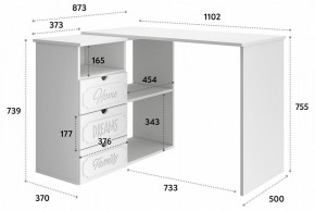 Стол письменный ДримСтар ДС-5 в Салехарде - salekhard.mebel24.online | фото 7