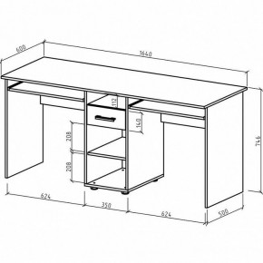 Стол письменный Остин в Салехарде - salekhard.mebel24.online | фото 3