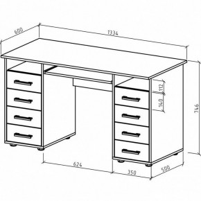 Стол письменный Остин в Салехарде - salekhard.mebel24.online | фото 3