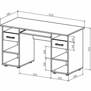 Стол письменный Остин в Салехарде - salekhard.mebel24.online | фото 3